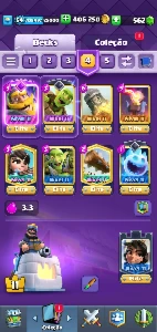 Conta Clash Royale Lv54