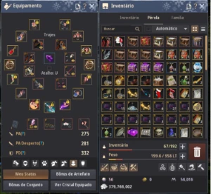 Conta Bdo Laucher, Muito recurso e gear med game - Black Desert