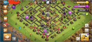 1 CONTA DE CLASH OF CLANS CV 11+ 1400 GEMAS 🔥