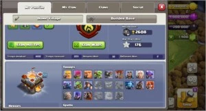1 CONTA DE CLASH OF CLANS CV 11+ 1400 GEMAS 🔥