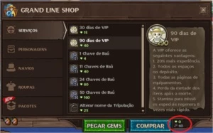 Conta Grand Line Adventure c/ Pacote fundador - Outros