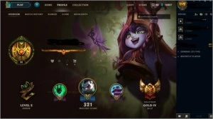 Conta LOL - GOLD IV 76 CHAMPS 23 SKINS - League of Legends