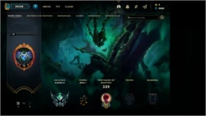 Conta platina antiga - League of Legends LOL