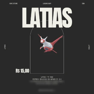 LATIAS - Pokemon Lendário - Pokemon GO