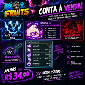 Blox fruits conta a venda - Roblox