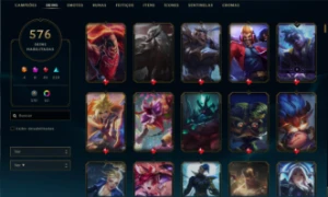 Conta League of Legends LOL