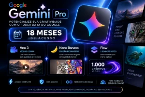 Gemini Pro 18 Meses - Privado NO SEU EMAIL Garantia 30 dias - Inteligência Artificial