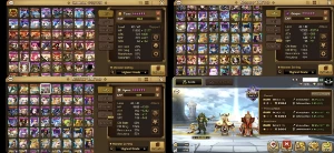 Summoners War Global C1 com 3 LDs Dyeus Grogen Mookwol