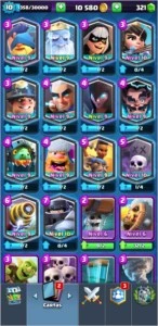 Conta Clash Royale Nível 9