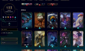 Conta Unraked- 132 SKINS - League of Legends LOL
