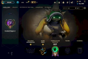 Conta Unraked- 132 SKINS