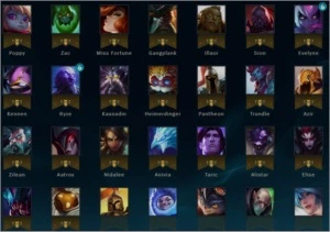 Conta League Of Legends Ouro V lv 53 112 champ 33 skins LOL