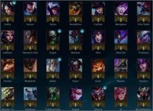 Conta League Of Legends Ouro V lv 53 112 champ 33 skins LOL