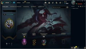 Conta Mestre 71% winrate MMR CHALLENGER - League of Legends LOL
