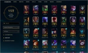 Smurf Diamond 3, 51 champions e 23 skins - League of Legends LOL