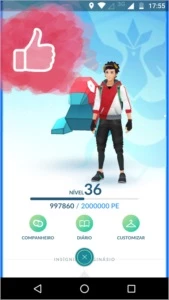 Pokémon Go conta lv35 - Pokemon GO