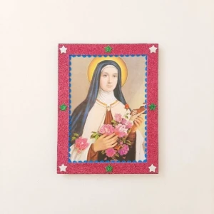 Poster Retrô Santa Terezinha - Artesanato e Personalizados