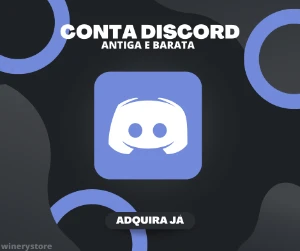 Conta Discord Com +30 Dias De Criação Para Venda - Serviços Digitais