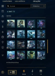 Conta League of Legends Full Acesso - 116 Champs e 50 Skins LOL