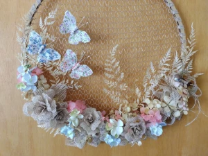 Mandala Jardim das Borboletas - Artesanato e Personalizados