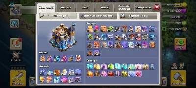 CV 18 defesas e heróis full - Clash of Clans