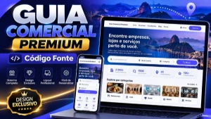 Guia Comercial Premium — Código Fonte PHP Exclusivo - Sites, Lojas e Sistemas Prontos Sites e Scripts