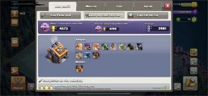 Conta Clash semi full - Clash of Clans