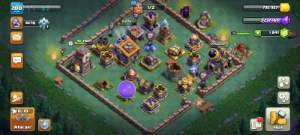 CV 13 Bem upado - Com 6 construtores - 2000 Gemas  - Clash of Clans