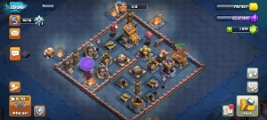 CV 13 Bem upado - Com 6 construtores - 2000 Gemas  - Clash of Clans
