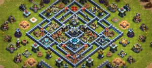 CV 13 Bem upado - Com 6 construtores - 2000 Gemas  - Clash of Clans