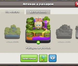 CV 13 Bem upado - Com 6 construtores - 2000 Gemas  - Clash of Clans