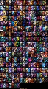 Conta LOL completa - 279 skins - League of Legends