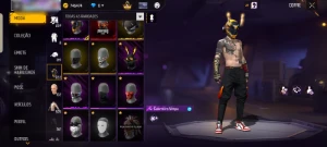 Conta de free fire nível 73