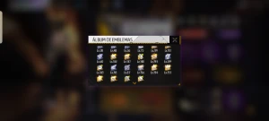 Conta de free fire nível 73