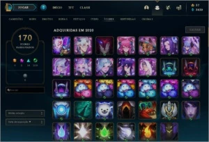 Conta ouro2 vayne ladra de almas 109 skins 125 champ - League of Legends LOL