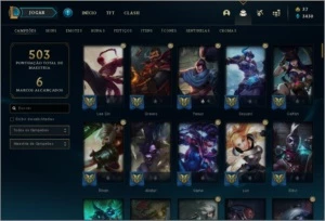 Conta ouro2 vayne ladra de almas 109 skins 125 champ - League of Legends LOL
