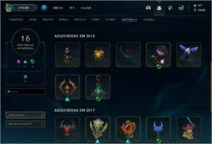 Conta ouro2 vayne ladra de almas 109 skins 125 champ - League of Legends LOL