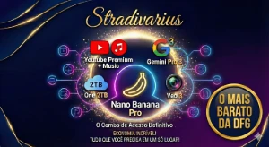 Youtube Premium+Music+Gemini+One 2TB+Nano PRO (Em seu email)