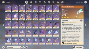 Conta Genshin - Todos os arcontes, 5* Geos e mais! - Genshin Impact