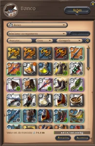 Conta Albion HCE Founder Pack Lendário - Albion Online