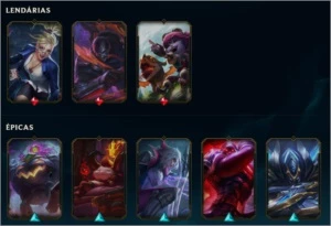 LOL Br conta level 192 prata 2, 110 campeons , 74 skin - League of Legends