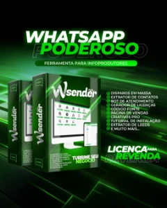 Wasender - Sistema De Envios Em Massa - Serviços Digitais