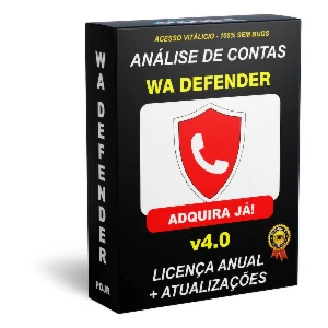 WaDefender Atualizado e 100% Sem Bugs - Lic Anual - Outros