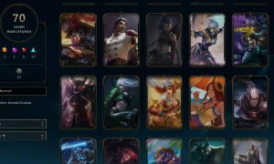 CONTA LOL- LVL 151 - 95 Champions - 70 Skins - FULL ACESSO - League of Legends