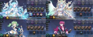 V>Conta Grand Chase Mobile Level 173 + 40K Gemas + Skins