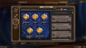 Conta Hearthstone Padrão (Viagem à Cidade Submersa) - Blizzard