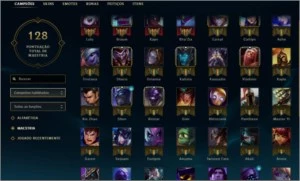 CONTA DIAMANTE 5 LEAGUE OF LEGENDS LOL