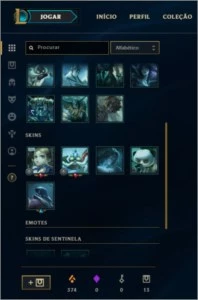 CONTA DIAMANTE 5 LEAGUE OF LEGENDS LOL
