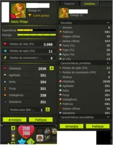Cra Ôm30+ Servidor ILYZAELLE full scrolls e equips (100Mk+) - Dofus