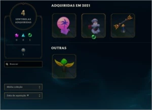 Conta do LoL com 23 Skins - League of Legends